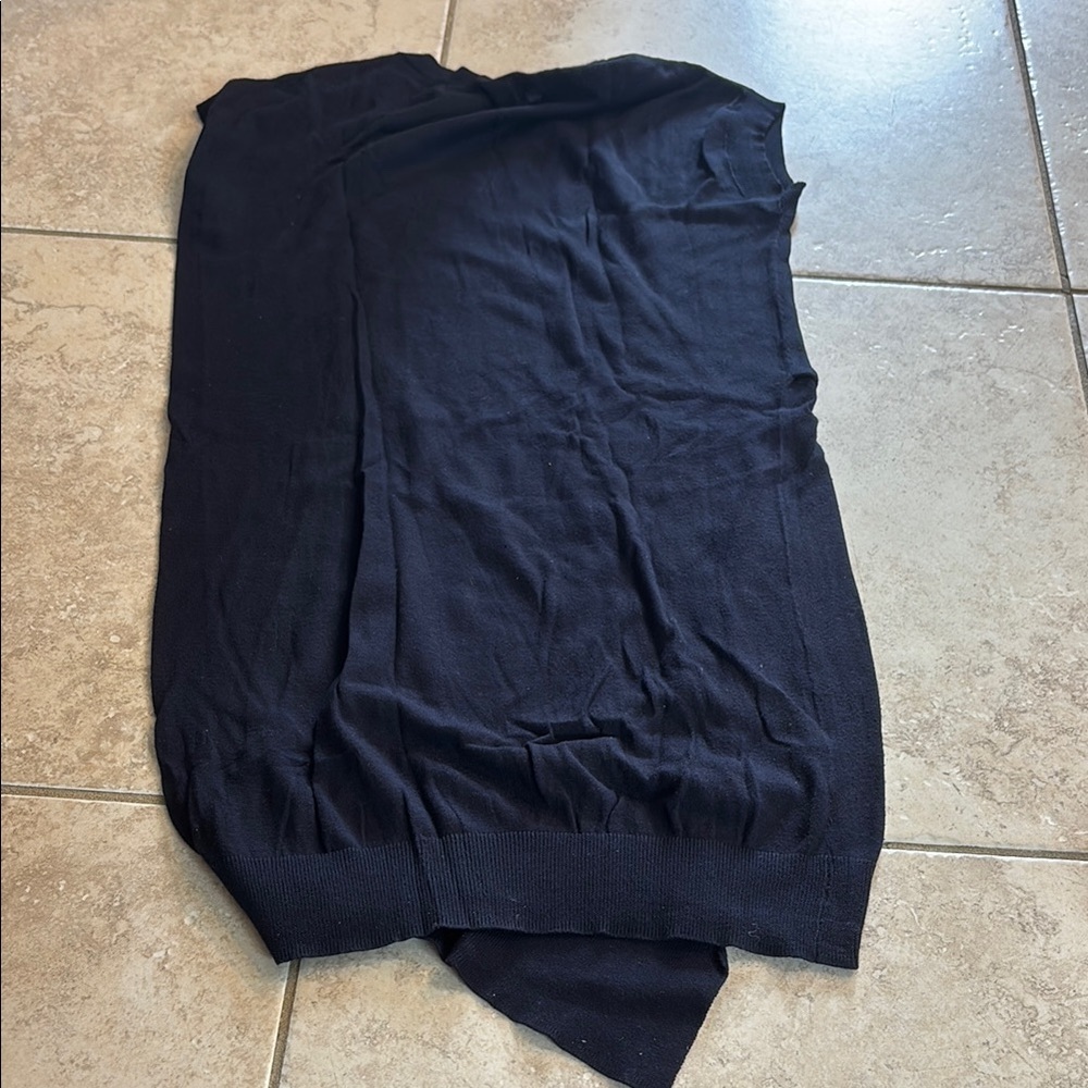 AllSaints Women’s Charcoal Knit Top Size 4 - Picture 3 of 4